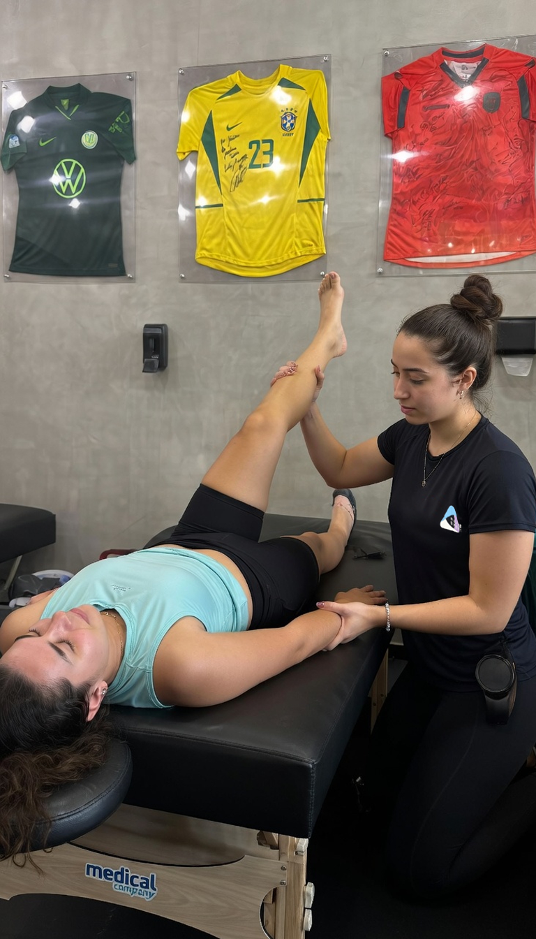 Sessão de prevenção de lesões com progressão orientada na Move In Sports